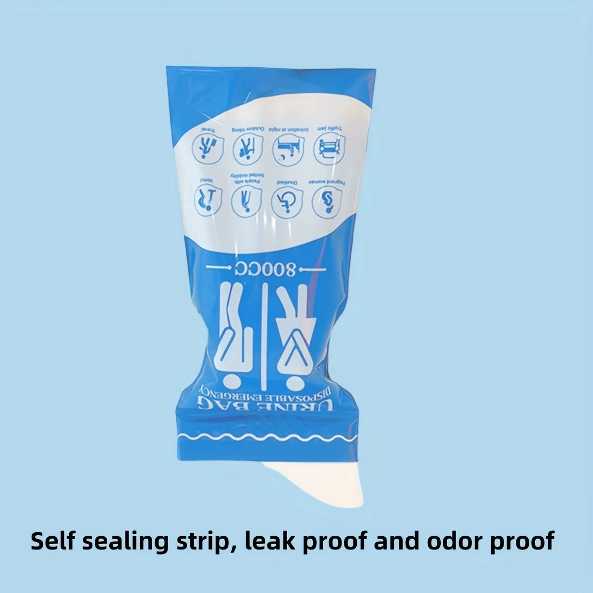 Disposable Urine Bags 800 ml for Car & Travel - Image 9