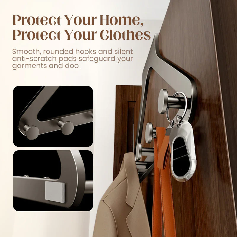 Door Hook Rack for Extra Space and Organization โ No Drilling Required - Image 6