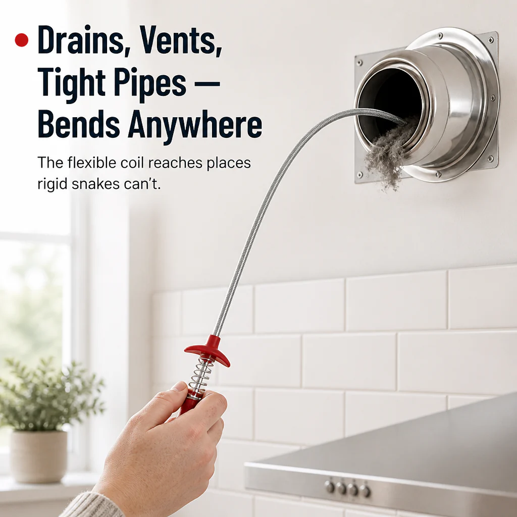 DrainMaster™ — Pull Out the Nastiest Hair Clogs Without a Plumber - Image 3