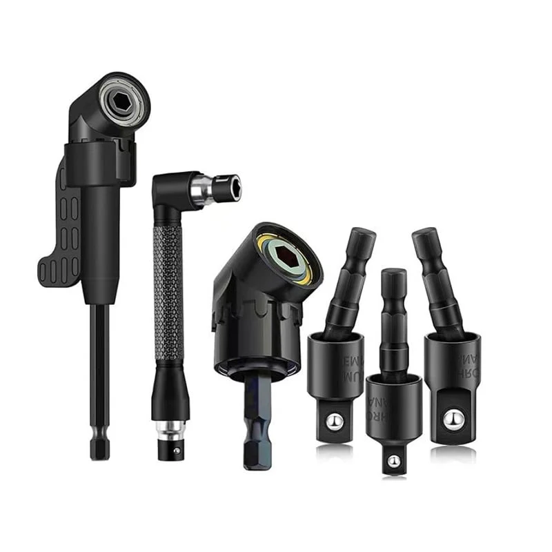 Drill Angle Attachment with Accessory Kit