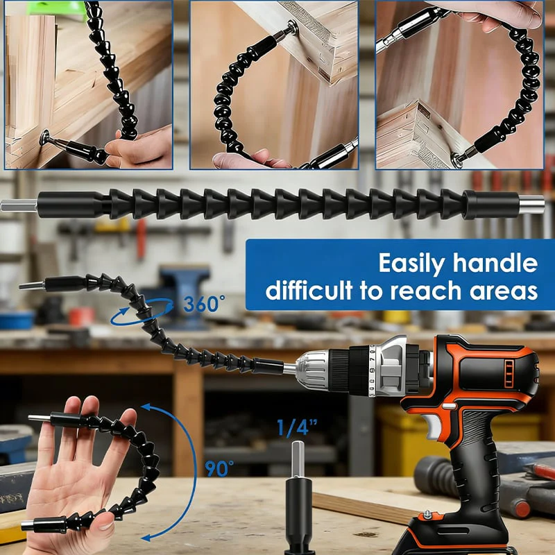 Drill Angle Attachment with Accessory Kit - Image 8