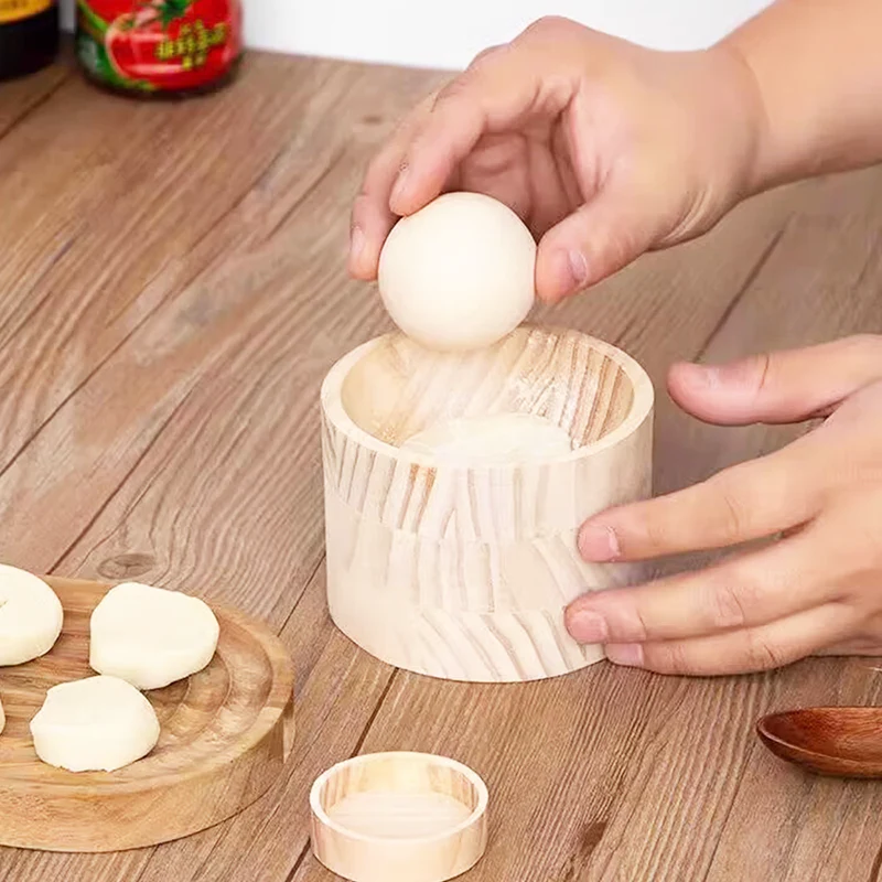 Dumpling Maker | Wooden Dough Stamp | Non-Stick Finish | DumpliForm - Image 7