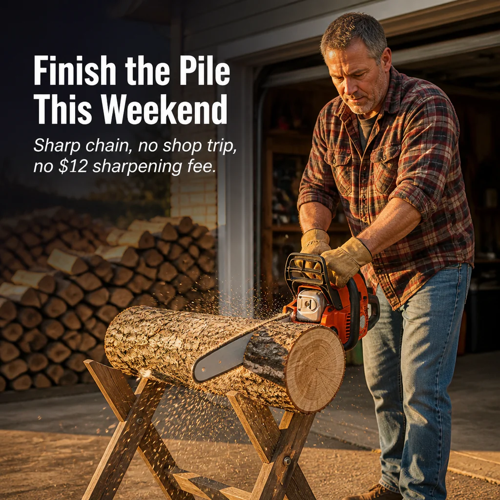 EdgePulse™ — Sharpen Any Chainsaw in 60 Seconds Right on the Bar - Image 6