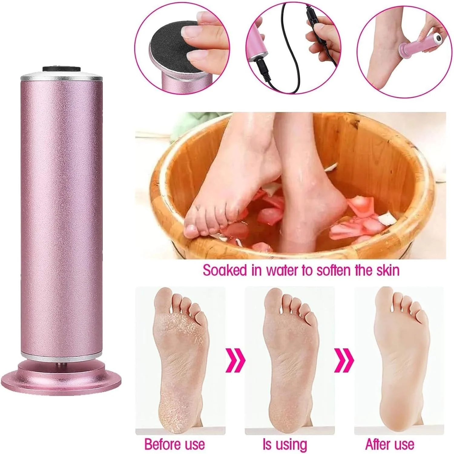 Electric Heel Remover for Healthy Feet - Image 2