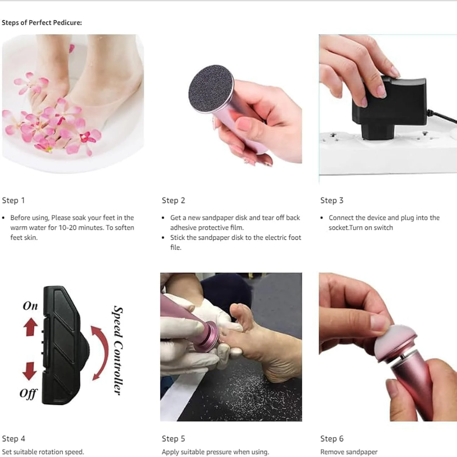 Electric Heel Remover for Healthy Feet - Image 4