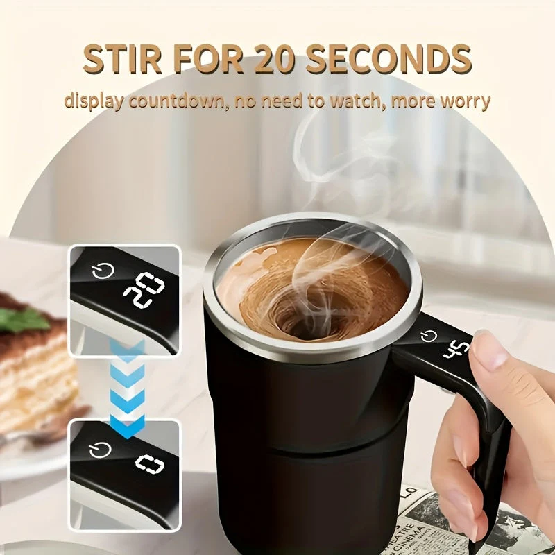 Electric Mixing Cup with Temperature Display - Image 2