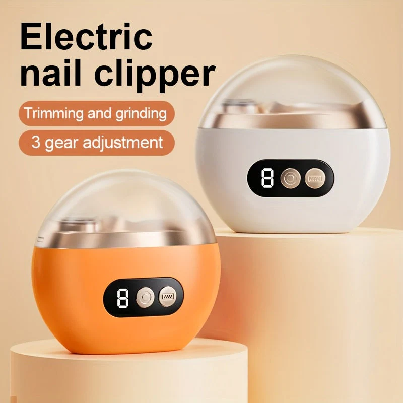 Electric Nail Clipper with Nail File - Image 2