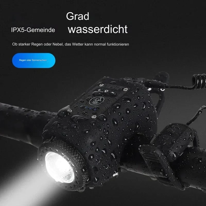 Electronic Bicycle Bell with LED Light - Image 3