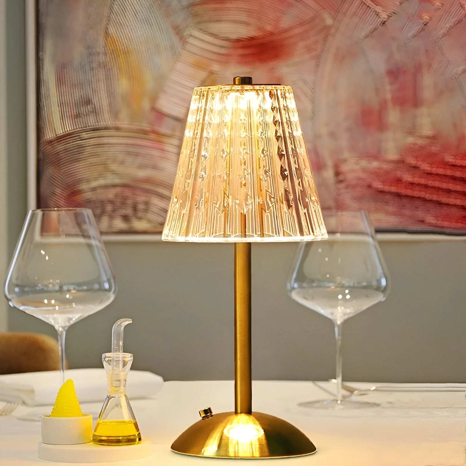 EleGlow - Vintage-Inspired Wireless Table Lamp - Image 6