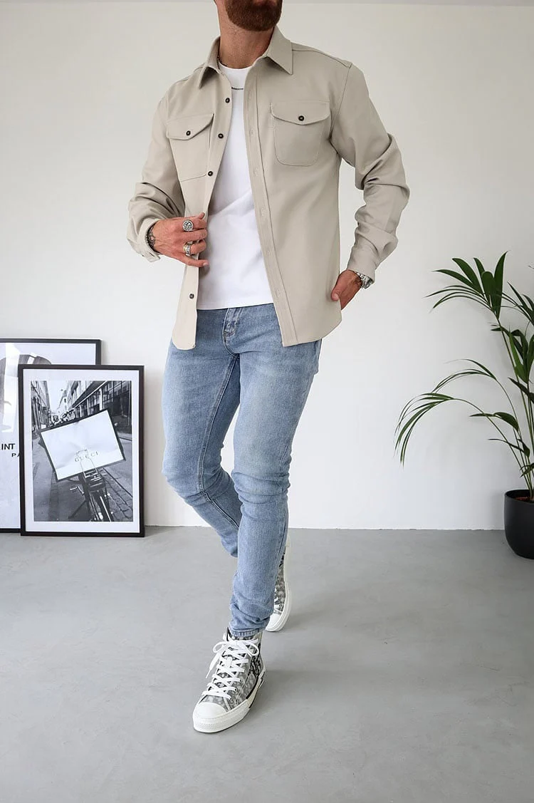 EliteThread™ Shirt Jacket — Wear Confidence That Commands Every Room - Image 16