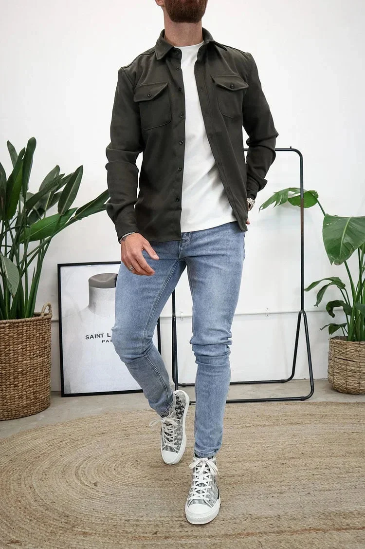 EliteThread™ Shirt Jacket — Wear Confidence That Commands Every Room - Image 6