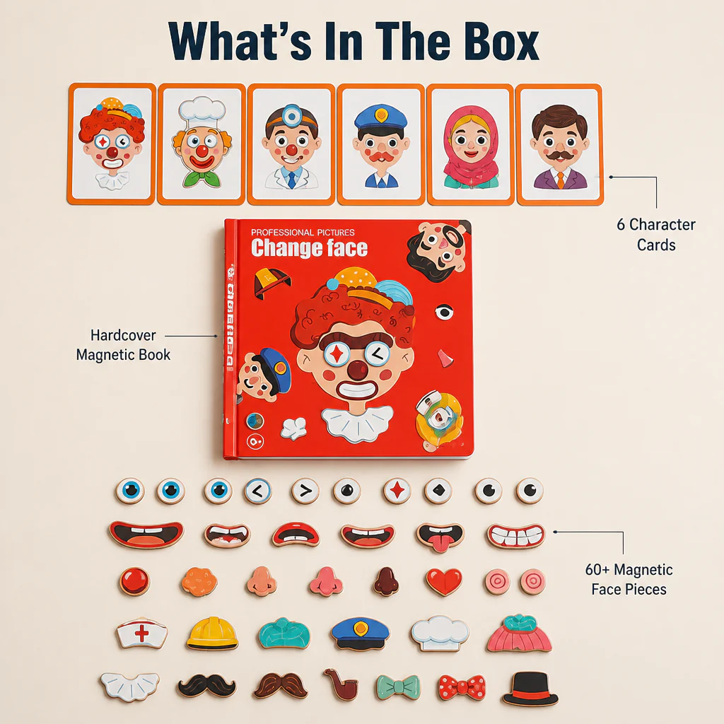 EmotiMate™ — Build Magnetic Faces That Teach Kids Big Feelings Without Screens - Image 6