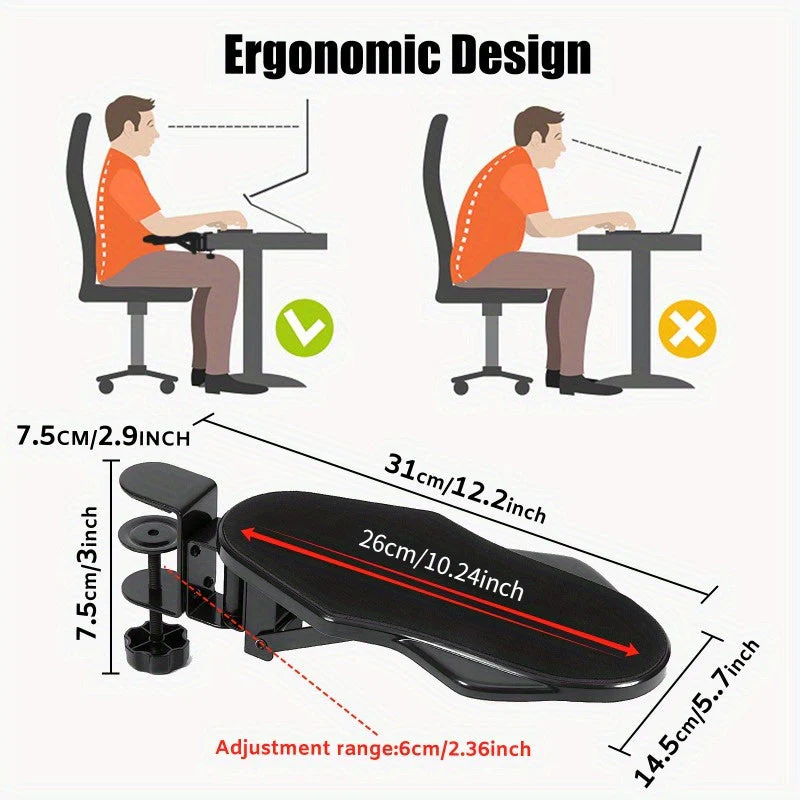 Ergonomic Desk Armrest for Comfort and Support - Image 4
