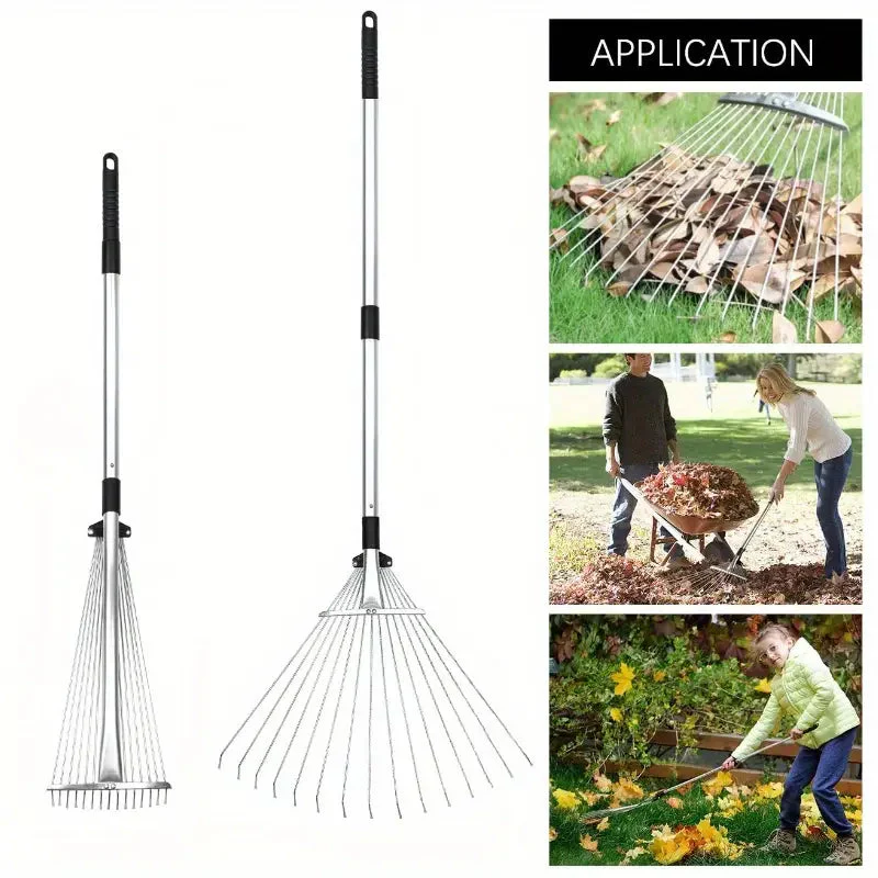 Ergonomic Garden Rake for Back-Friendly Gardening - Image 7