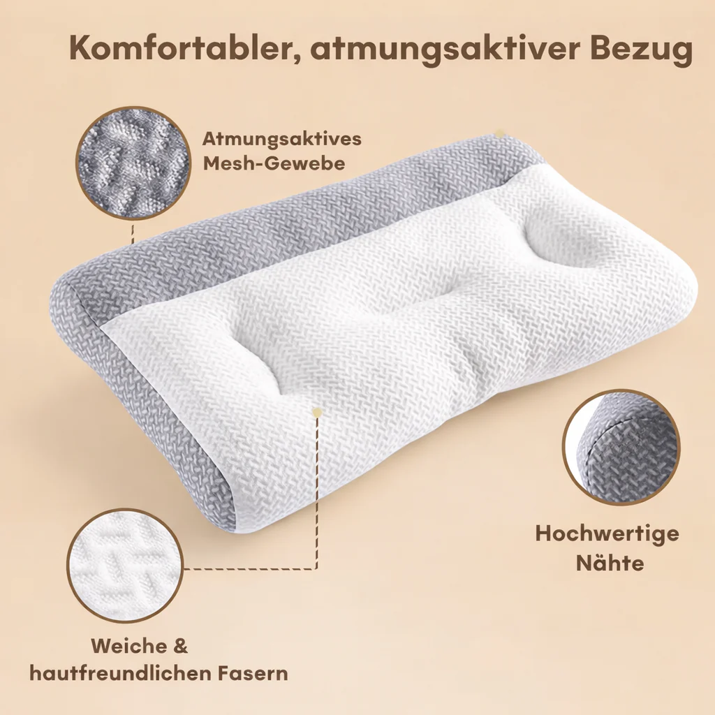 Ergonomic Neck Support Pillow 40x60 cm - Image 3