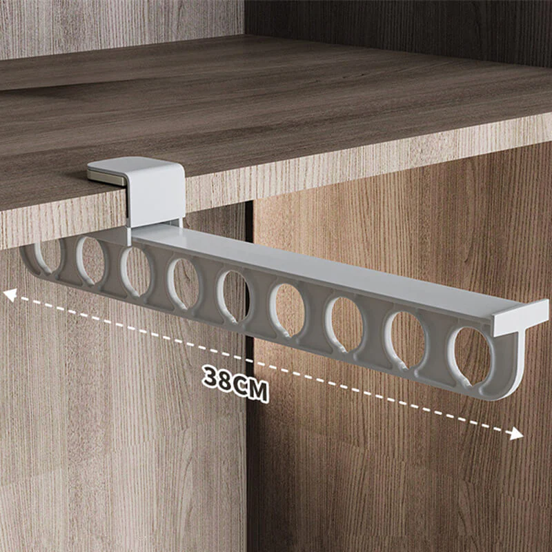 Expandable Clothing Rod for No-Drill Installation - Image 4