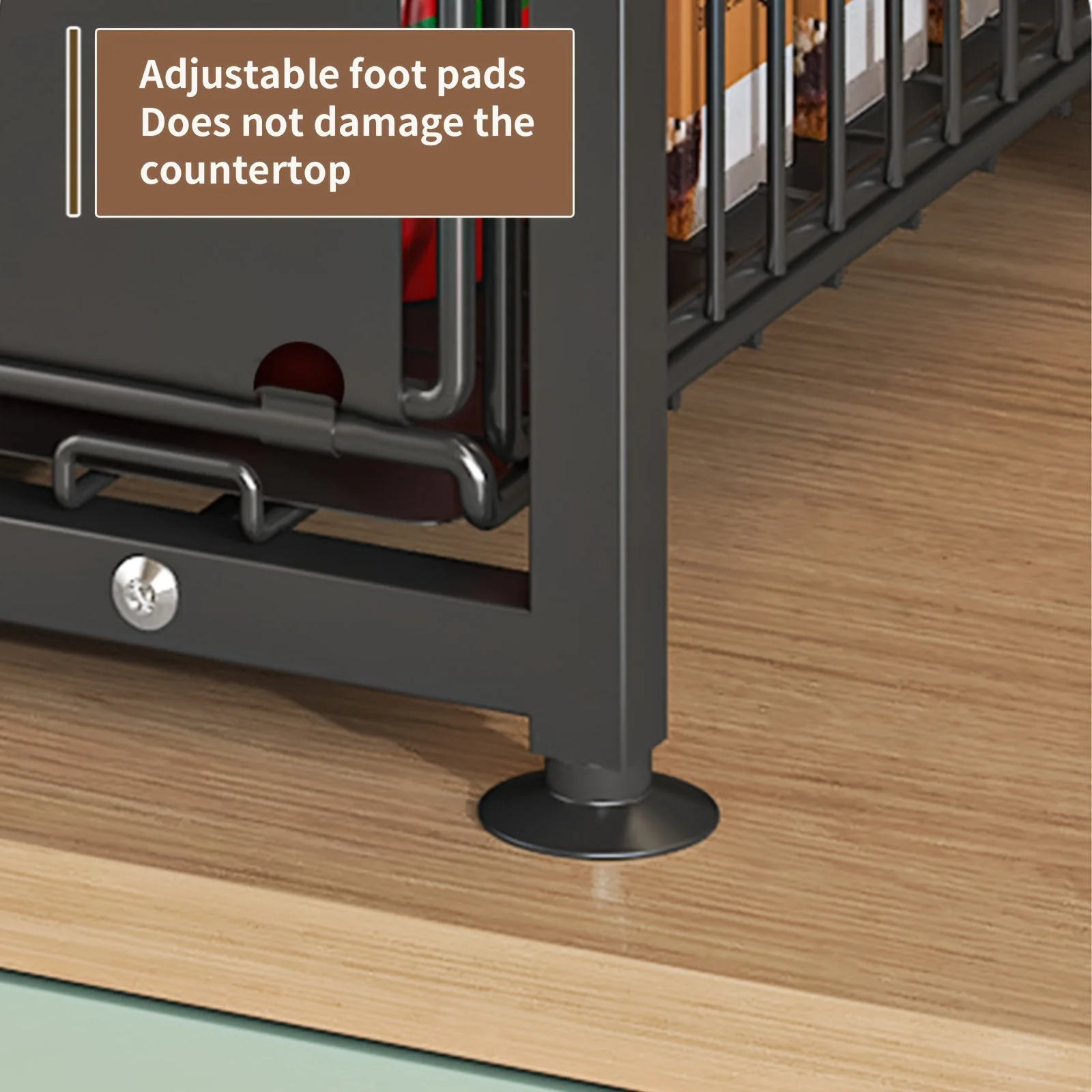 Expandable Kitchen Shelf with 2 Tiers - Image 6