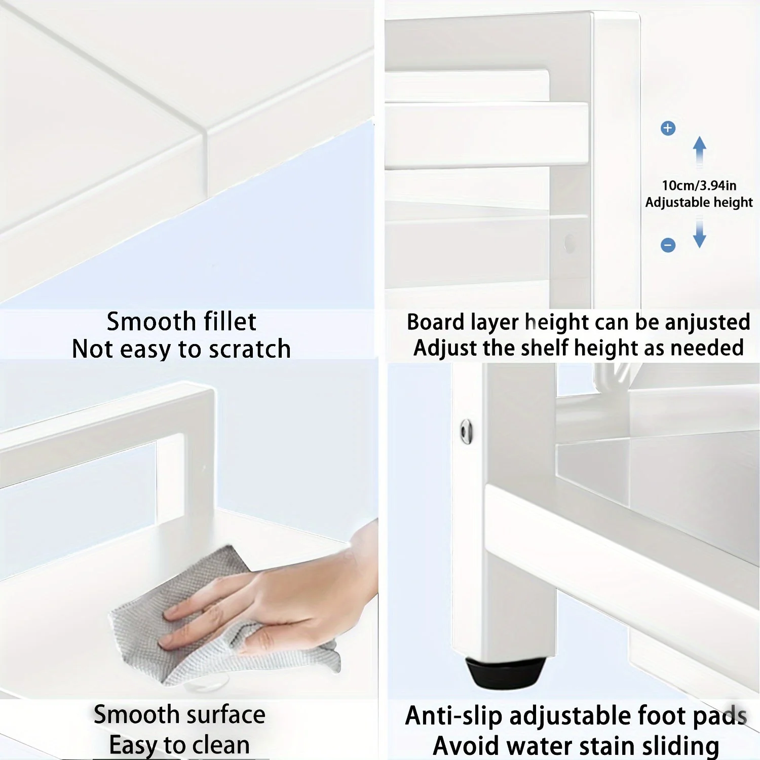 Expandable Microwave Rack with 2 Tiers - Image 9