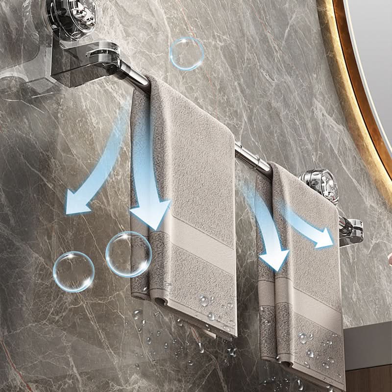 Extendable Towel Rack in Stainless Steel - Image 5