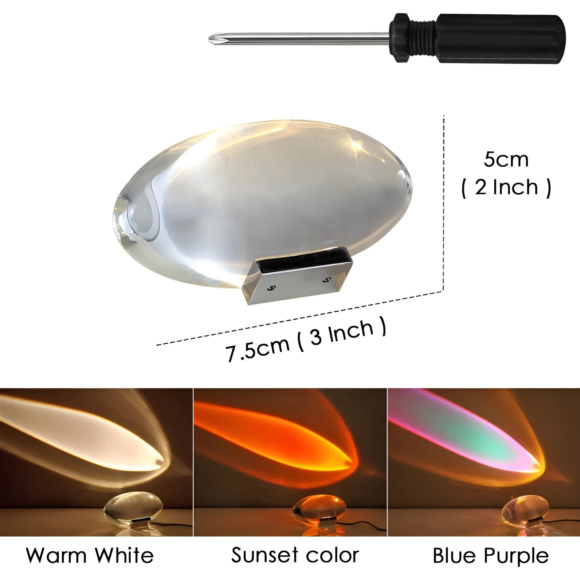 EyeSparkle Lamp - Celestial Crystal Prism Projection Light - Image 10
