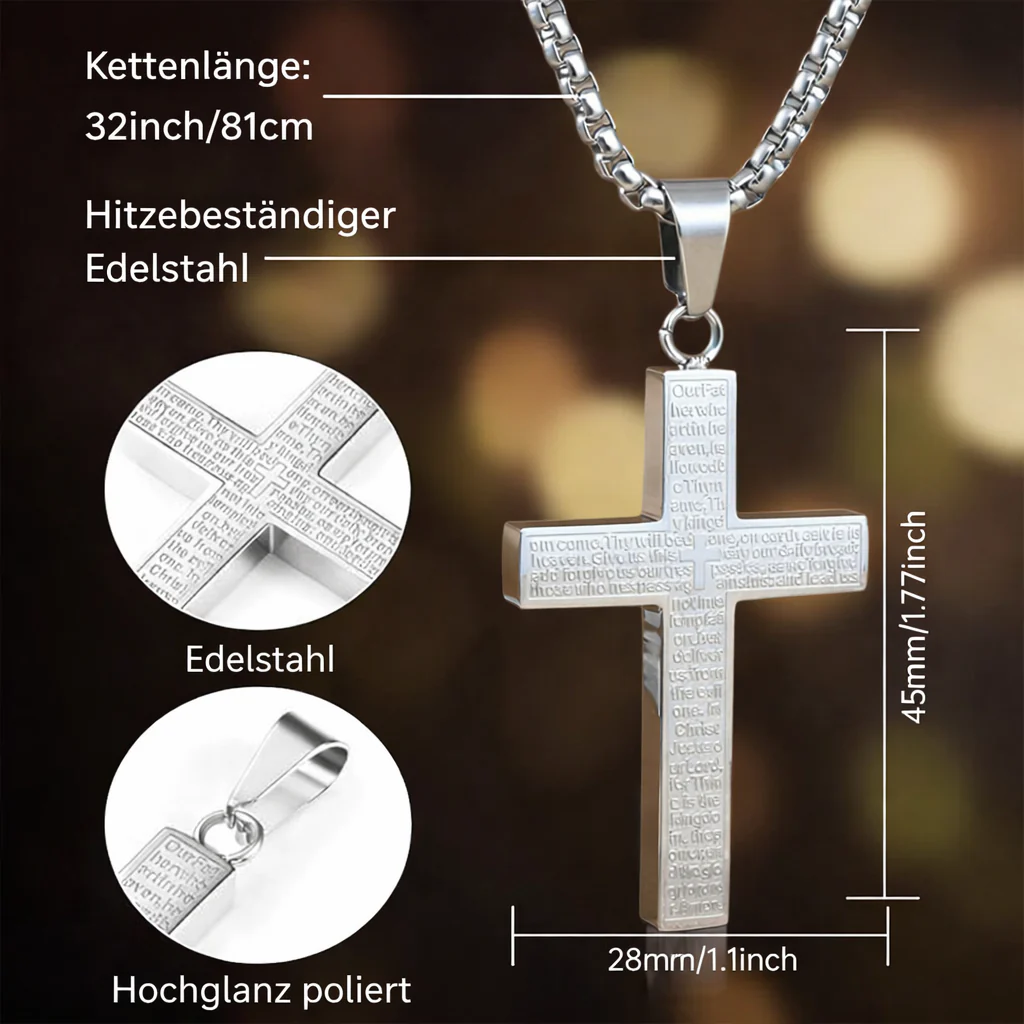 Faith Pendant - Carry Unwavering Courage and Peace Wherever You Go - Image 4