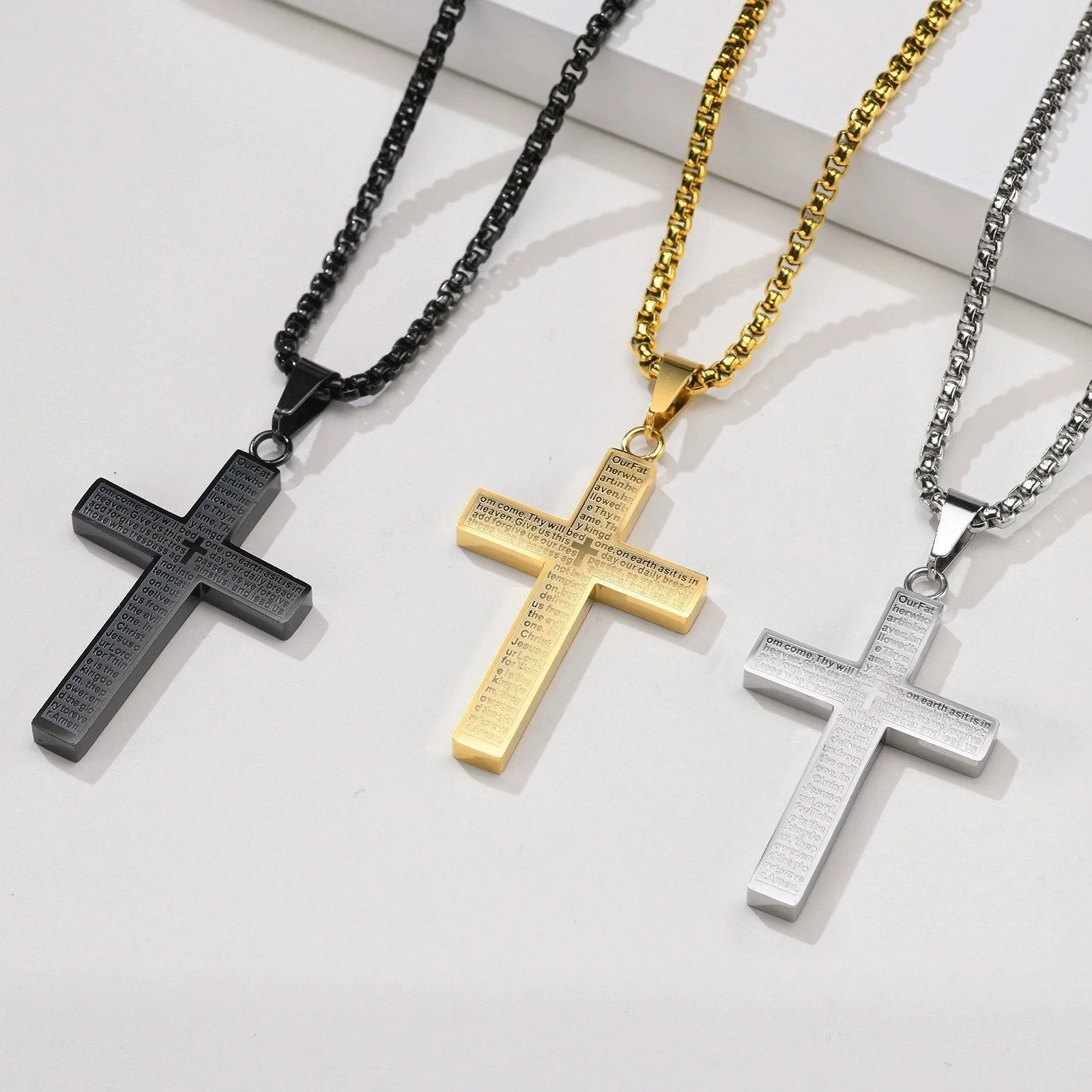 Faith Pendant - Carry Unwavering Courage and Peace Wherever You Go - Image 5