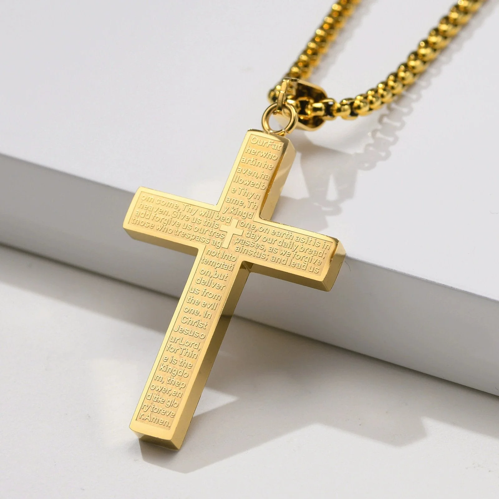 Faith Pendant - Carry Unwavering Courage and Peace Wherever You Go - Image 7