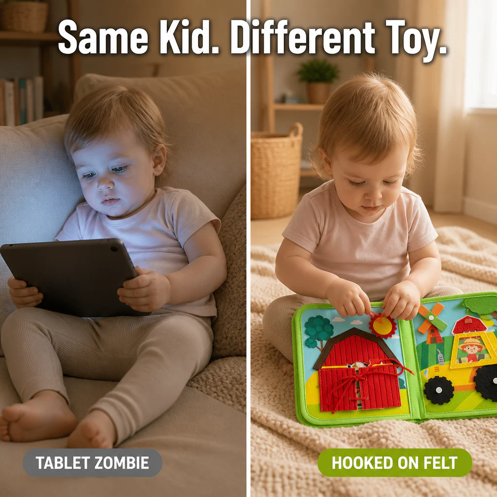 FarmTales™ — Calm Restless Toddlers With Felt Farm Pages They Can't Put Down - Image 2