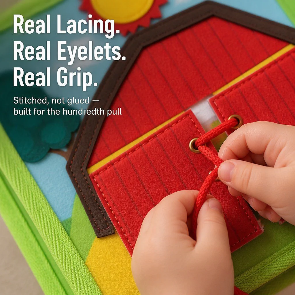 FarmTales™ — Calm Restless Toddlers With Felt Farm Pages They Can't Put Down - Image 4