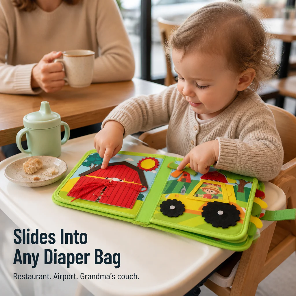 FarmTales™ — Calm Restless Toddlers With Felt Farm Pages They Can't Put Down - Image 5