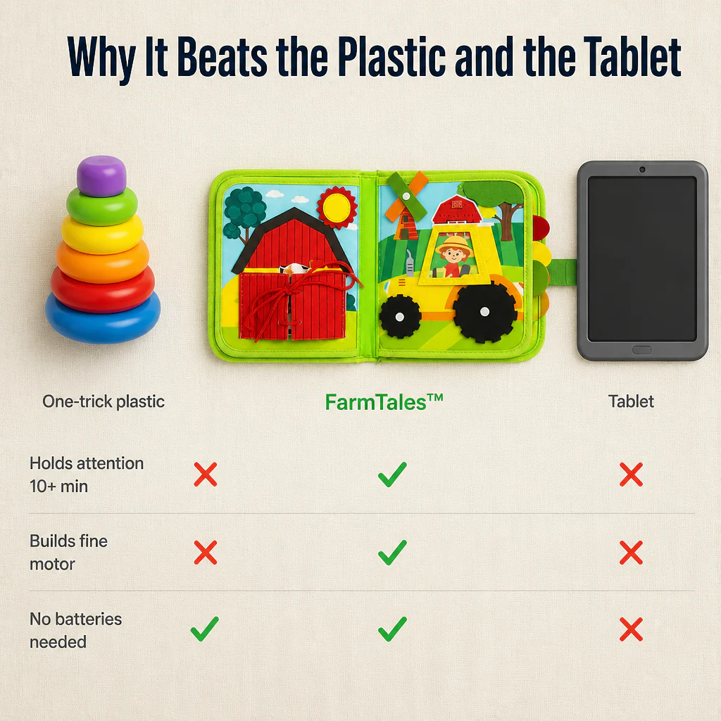 FarmTales™ — Calm Restless Toddlers With Felt Farm Pages They Can't Put Down - Image 6