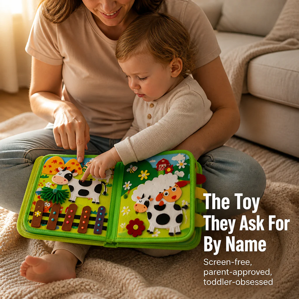 FarmTales™ — Calm Restless Toddlers With Felt Farm Pages They Can't Put Down - Image 9