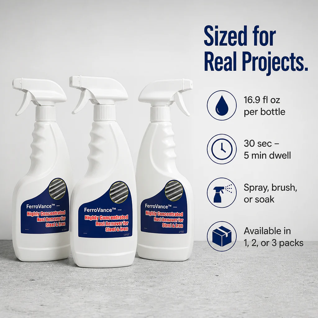 FerroVance™ — Dissolve Heavy Rust in Minutes Without Touching the Metal Underneath - Image 7