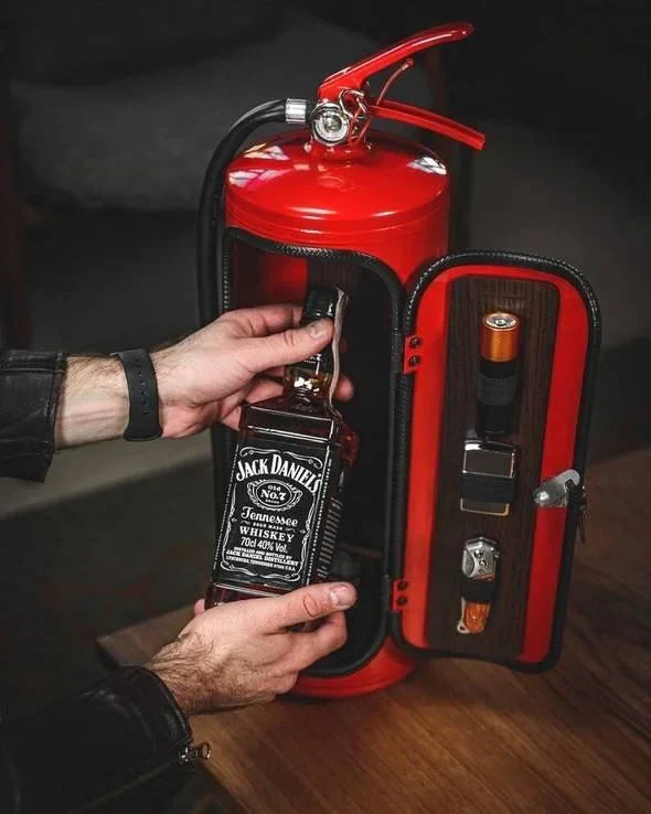 Fire Extinguisher | Concealed Bar Fire Extinguisher | Secret Drink Compartment | FireBar - Image 3