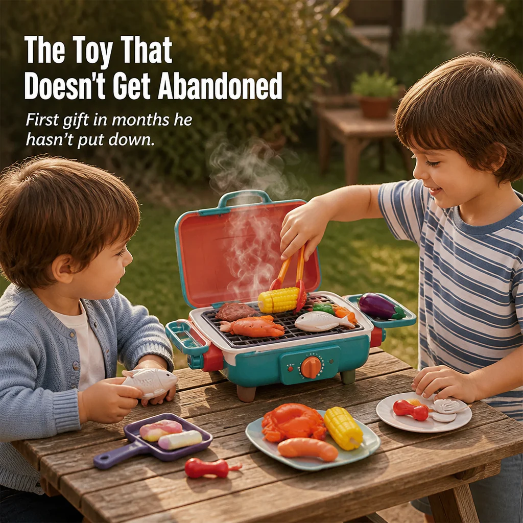 FlameCraft™ — Spark Screen-Free Pretend-Play With Real Smoke and Color-Changing Food - Image 8