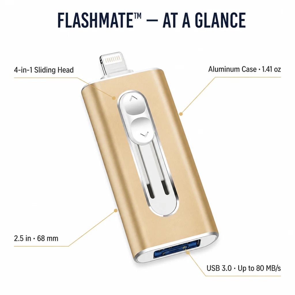 FlashMate™ — Stop Deleting Photos Just to Make Room for New Ones - Image 7