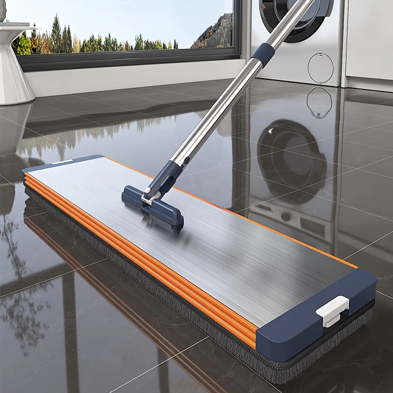 Flat Mop Set with Bucket and Wringing Function - Image 3