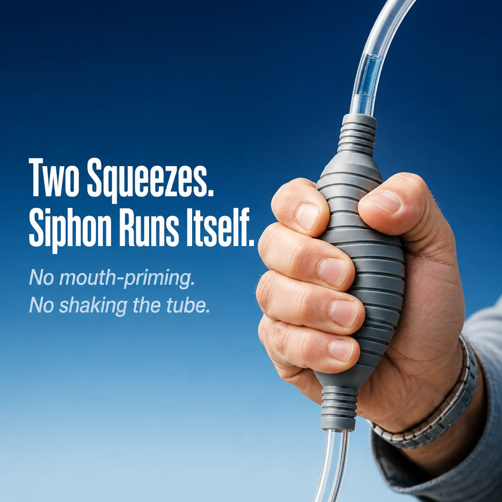 Flexora™ — Vacuum Your Tank in 5 Minutes Without Bending or Mouth-Priming - Image 3