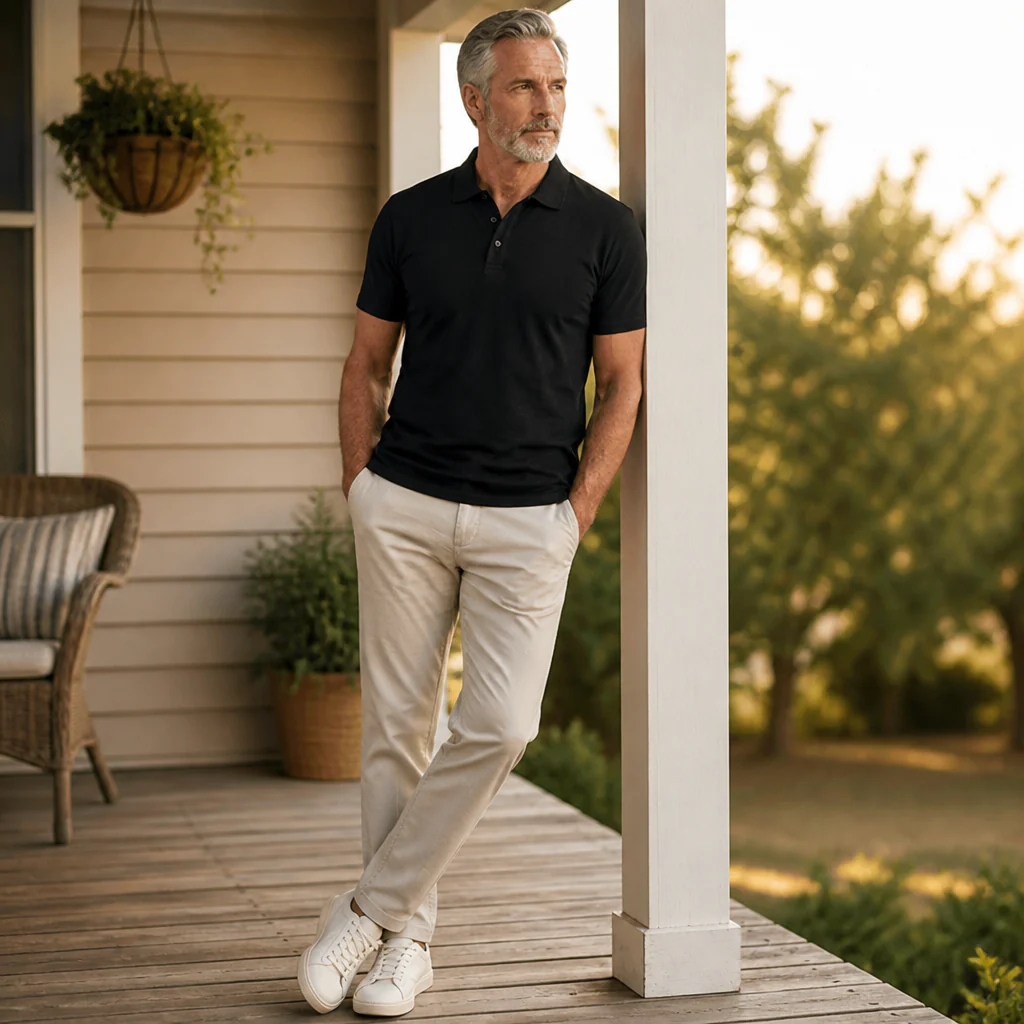 FlexZen™ – Performance Stretch Polo with Structured Collar - Image 3