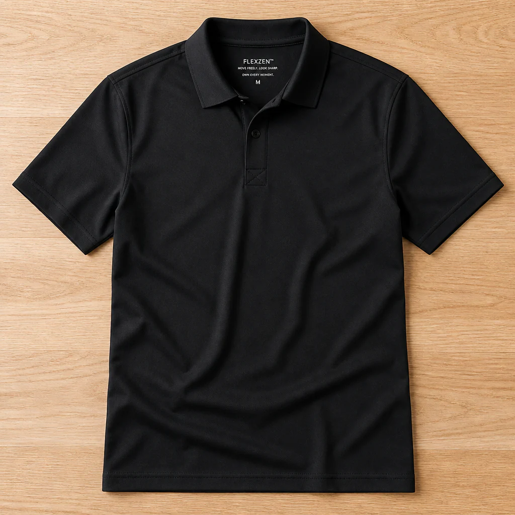 FlexZen™ – Performance Stretch Polo with Structured Collar - Image 4