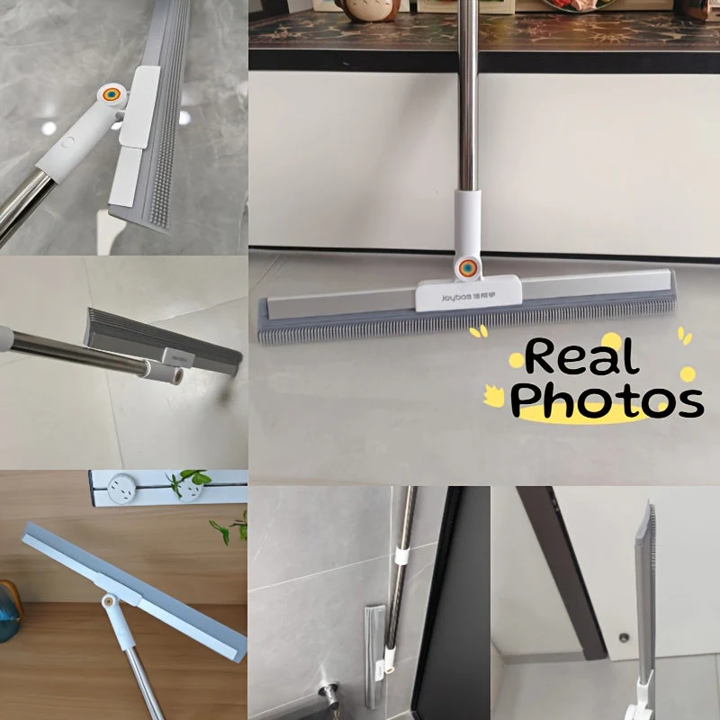 Floor Mop with Rubber Lip and TPE Bristles - Image 11