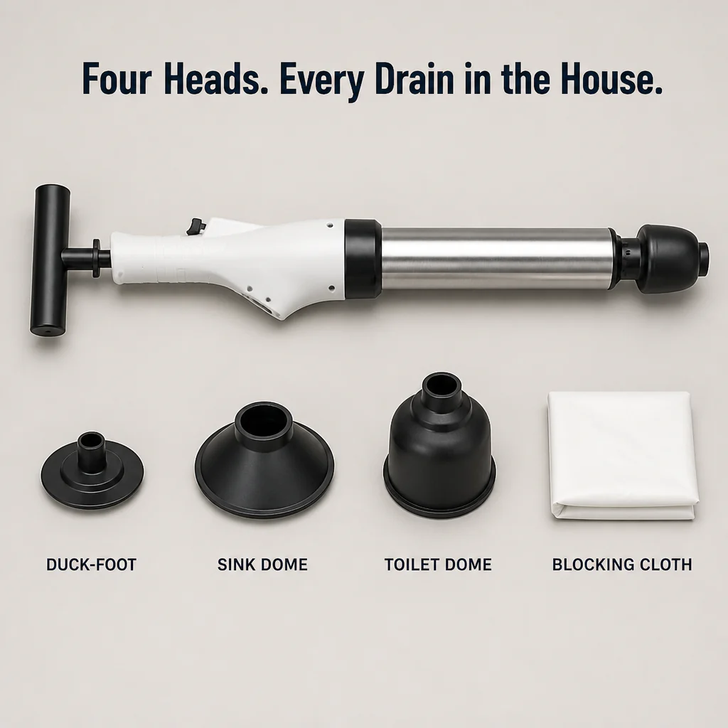 FlowForce™ — Blast Out Stubborn Clogs in Seconds Without a Plumber - Image 6