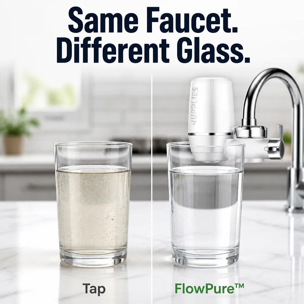 FlowPure™ — Strip Chlorine & Metal Taste from Your Tap in Under a Minute - Image 3