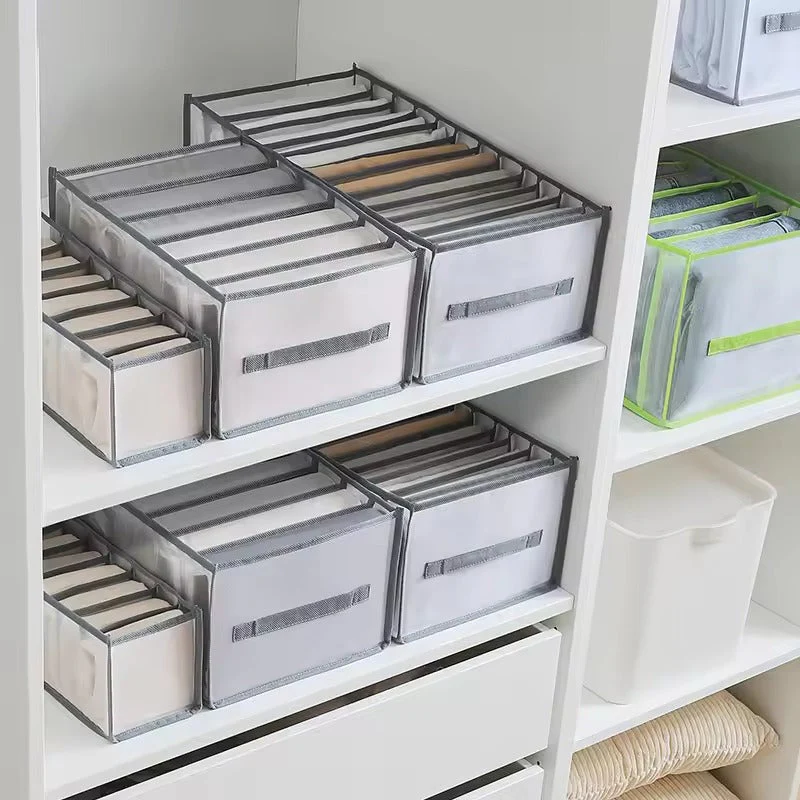 Foldable Clothing Storage Box | Easily Locate All Items | Compartments, Foldable, Sturdy | DrawerCalm - Image 5