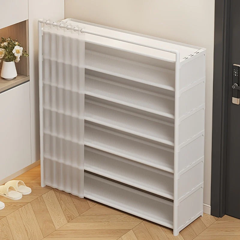 Foldable Shoe Rack with Dust Protection - 4 to 7 Tiers - Image 6