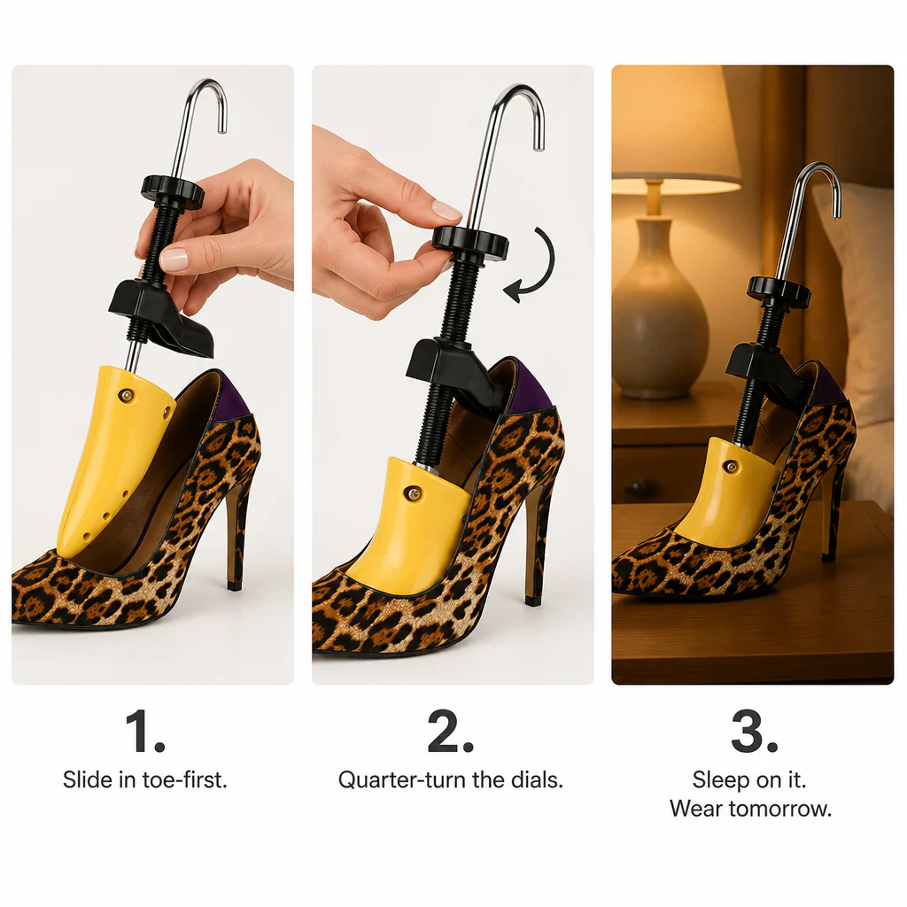 FootEase™ — Stretch Tight Shoes Wider & Longer Overnight, No Cobbler Needed - Image 7