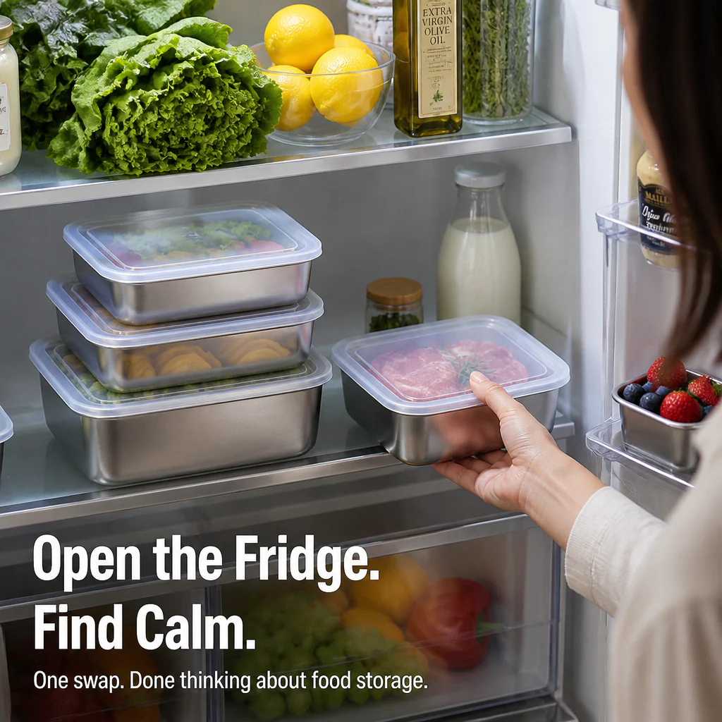 FreshLock™ — Ditch the Plastic Tupperware Drawer for Steel That Lasts - Image 8