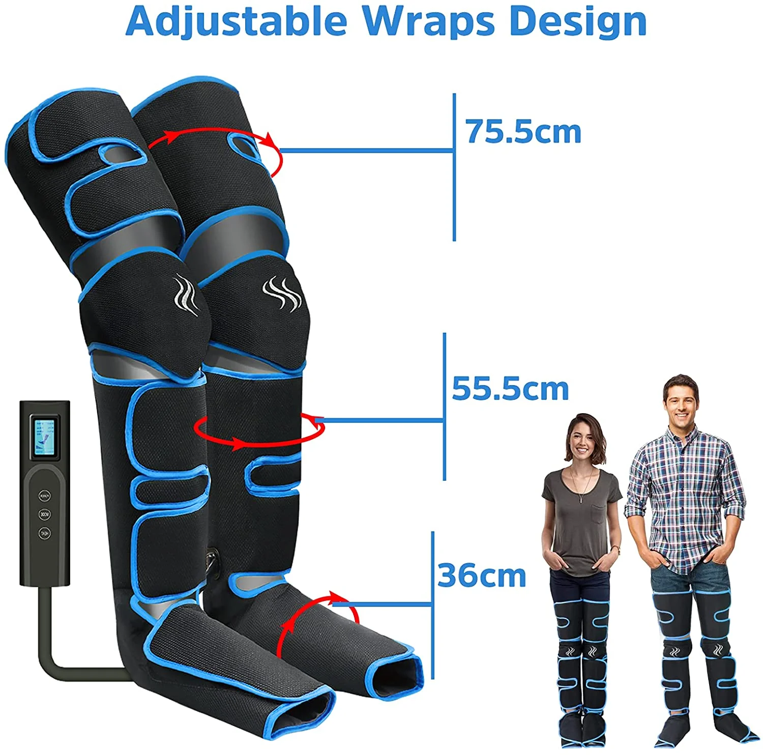 Full Leg Compression Massager Device for Enhanced Blood Circulation - Image 10