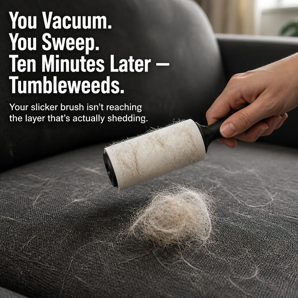 FurEase™ — Pull A Small Dog's Worth Of Undercoat Without The Yelp - Image 2