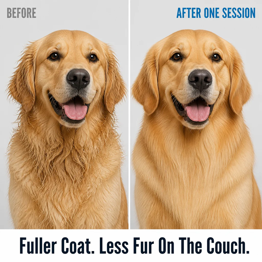 FurEase™ — Pull A Small Dog's Worth Of Undercoat Without The Yelp - Image 4